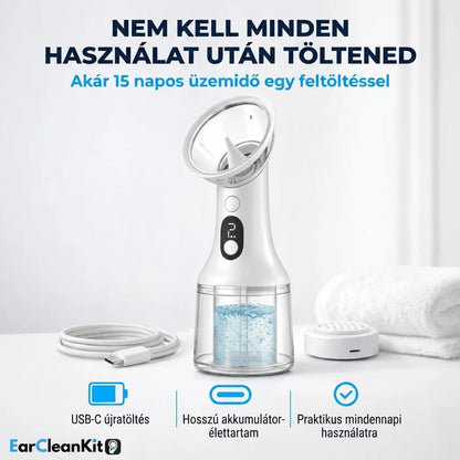 A biztonságos és alapos fültisztításhoz tervezett eszköz